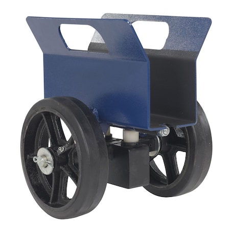 Vestil Blue Heavy Duty Adjustable Panel Dolly 1200 lb Capacity Mold-on-Rubber PLDL-HD-4-8MR